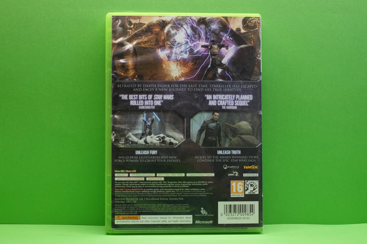 Star Wars The Force Unleashed II (2) - Xbox 360 - Pre-Owned