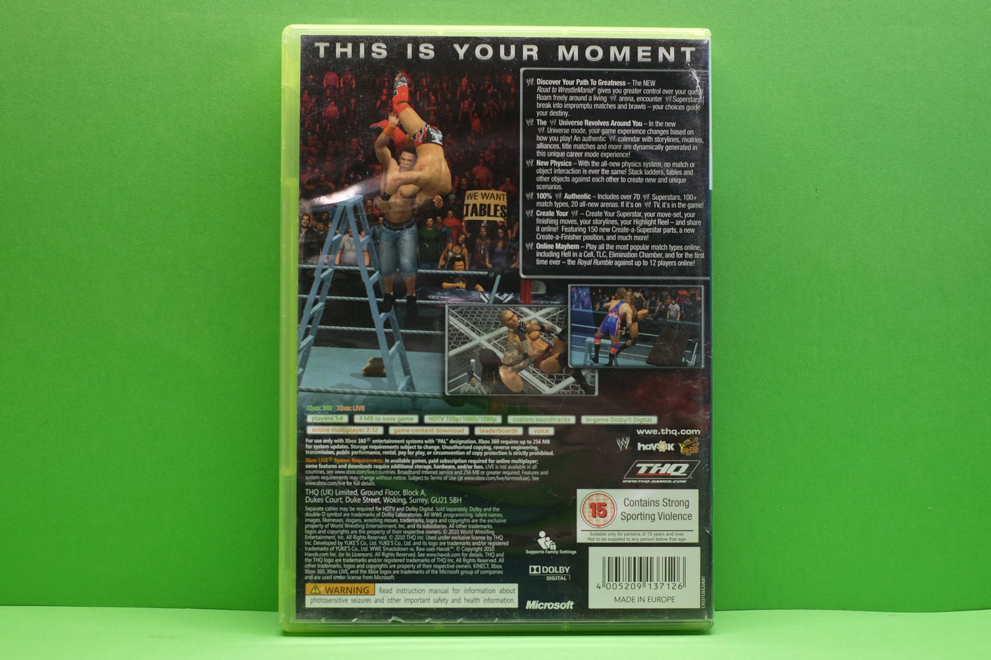 Smackdown VS Raw 2011 - Xbox 360 - Pre-Owned