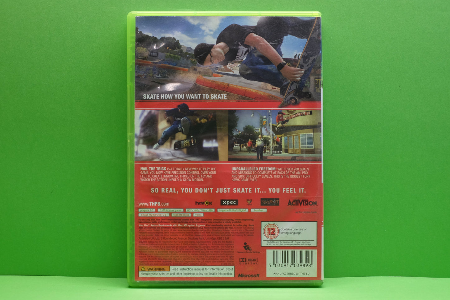 Tony Hawk's Project 8 - Xbox 360 - Pre-Owned