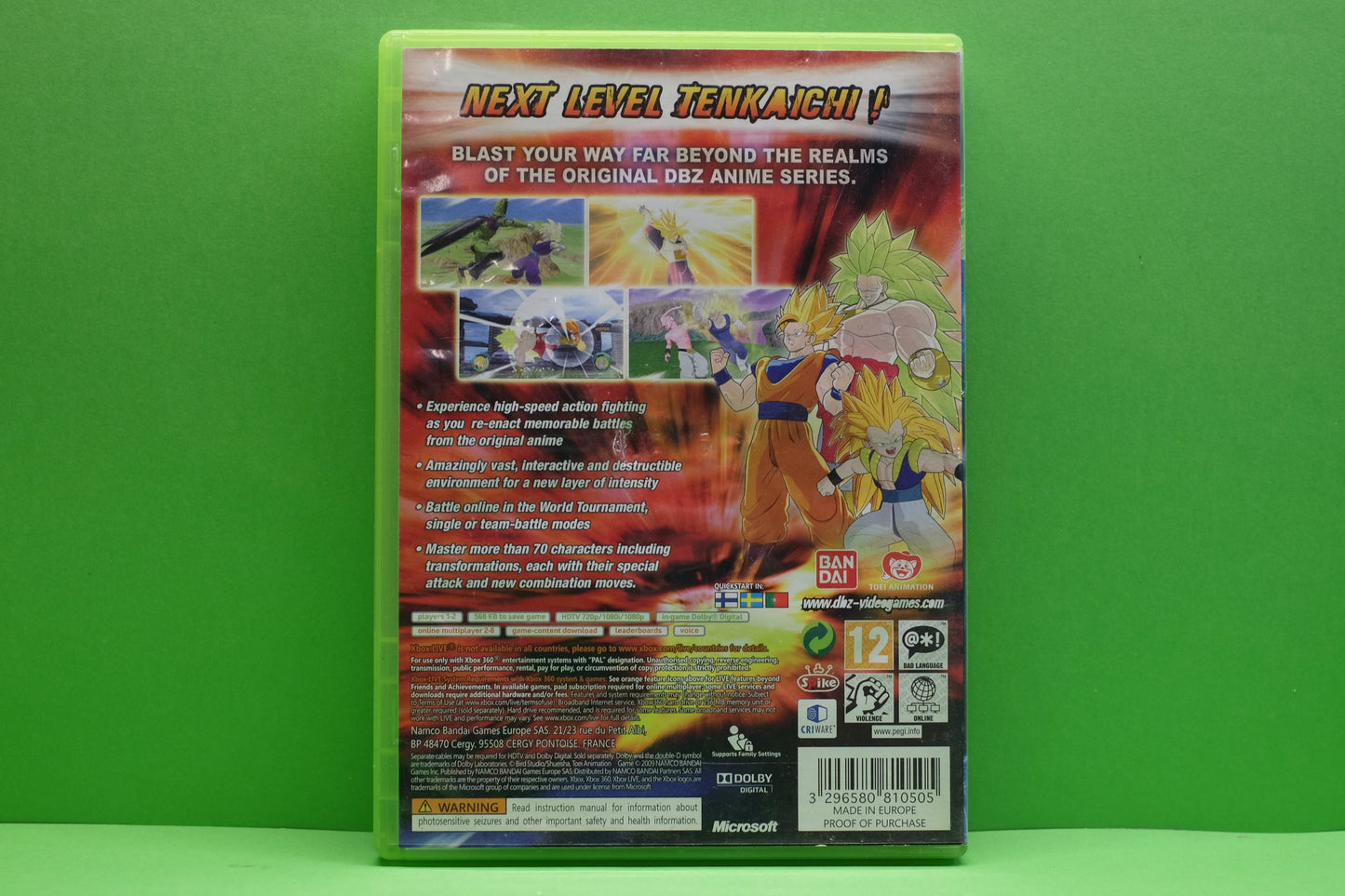 Dragon Ball Raging Blast - Xbox 360 - Pre-Owned