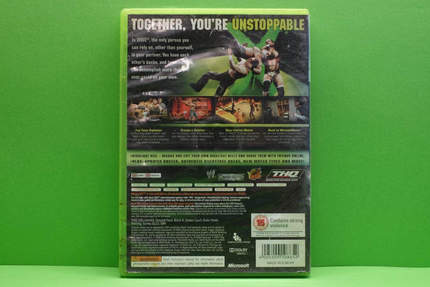 Smackdown VS Raw 2009 - Xbox 360 - Pre-Owned