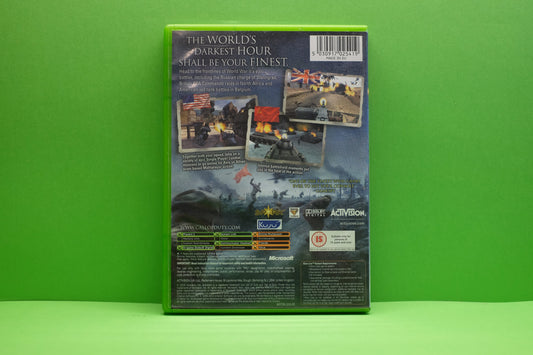 Call Of Duty Finest Hour - Xbox Original - Pre-Owned
