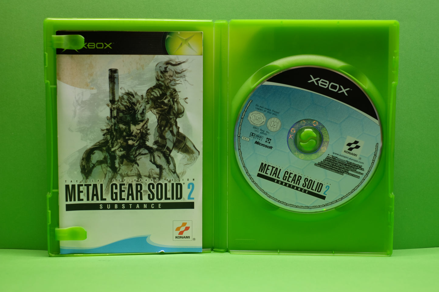 Metal Gear Solid 2 Substance - Xbox Original