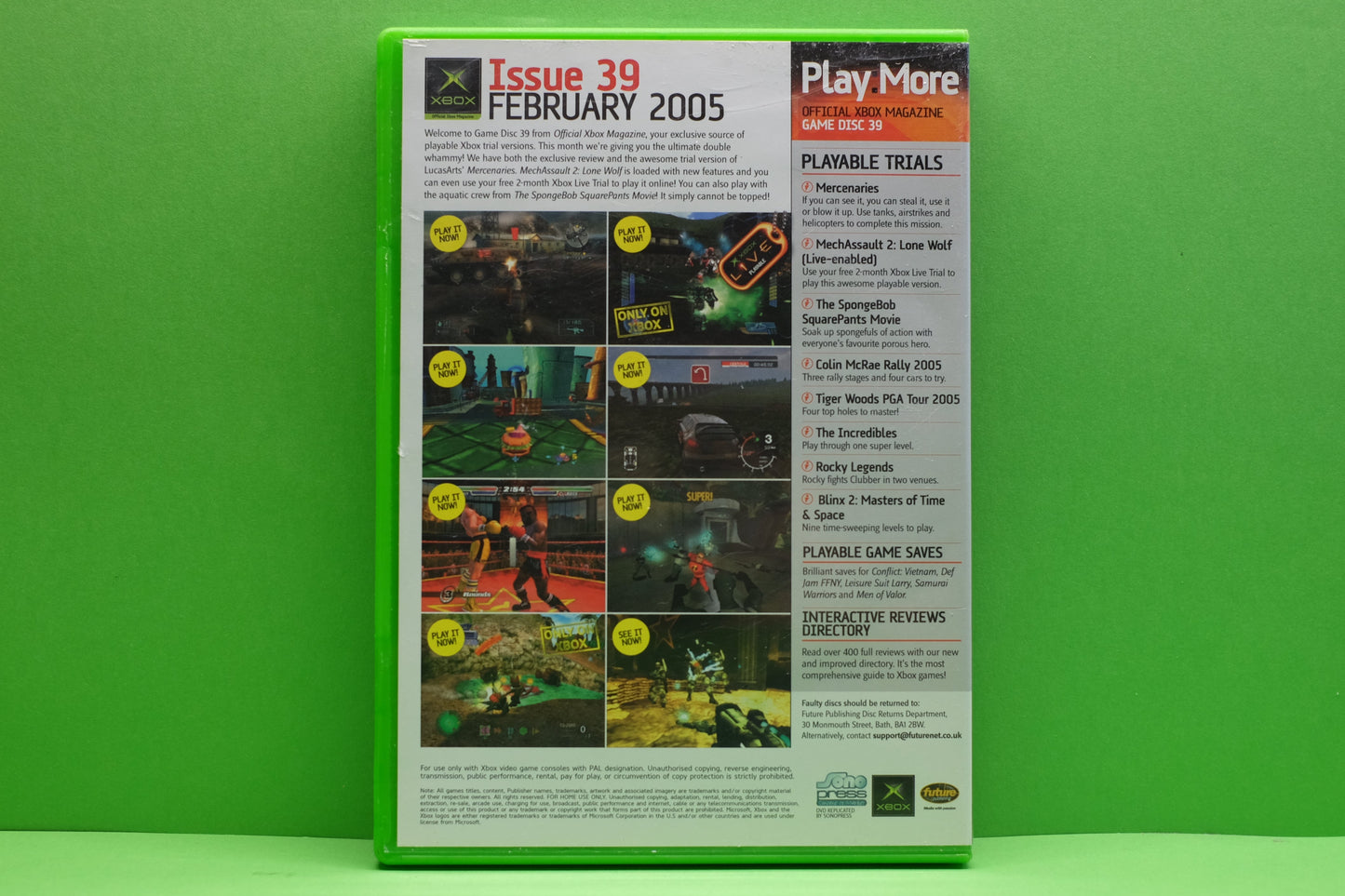 Official Xbox Magazine Demo 39 (UK) - Xbox Original - Pre-Owned