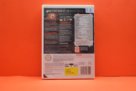 Guitar Hero Warriors Of Rock - Nintendo Wii - Pre-Owned