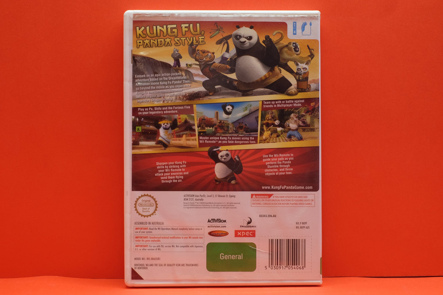 Kung Fu Panda - Nintendo Wii - Pre-Owned