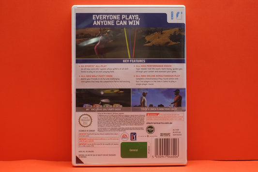Tiger Woods PGA Tour 09 All-Play - Nintendo Wii - Pre-Owned