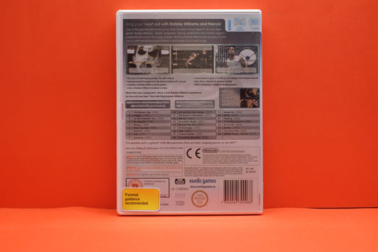 We Sing Robbie Williams - Nintendo Wii - Pre-Owned