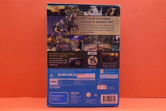 The Legend Of Zelda Twilight Princess HD Wolf Link Amiibo Set - Nintendo Wii U - Pre-Owned