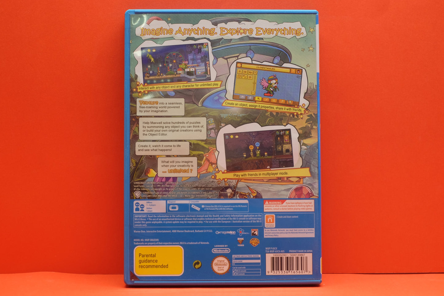 Scribblenauts Unlimited - Nintendo Wii U - Pre-Owned