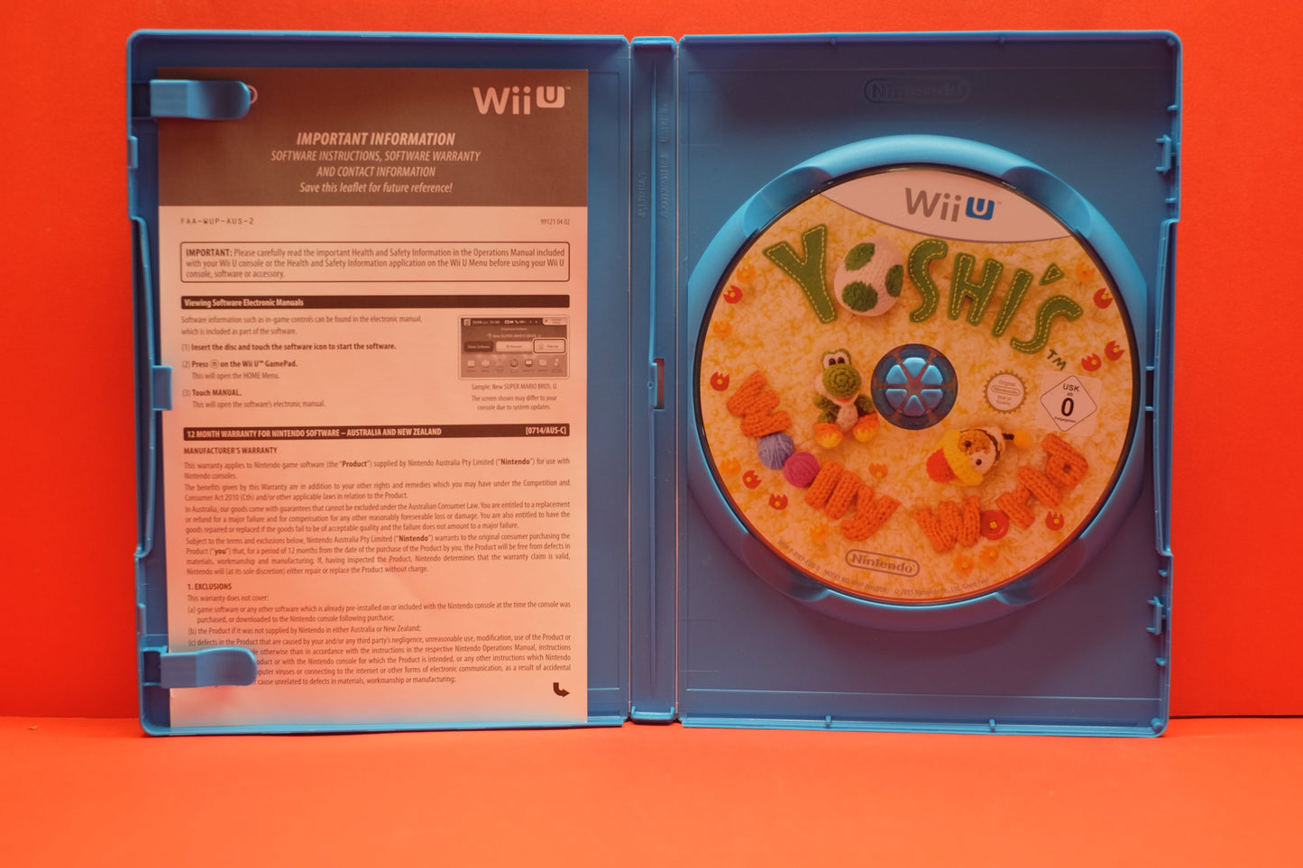 Yoshi's Woolly World - Nintendo Wii U - Pre-Owned