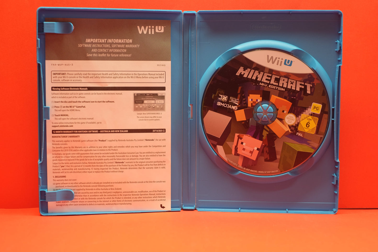Minecraft (Wii U Edition) - Nintendo Wii U - Pre-Owned
