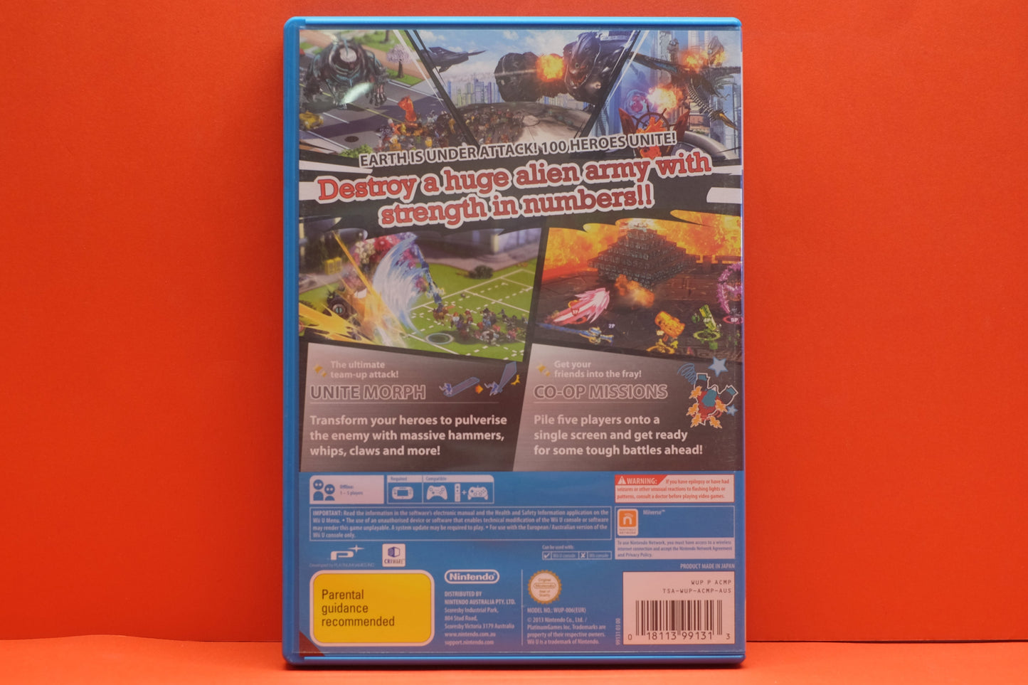 The Wonderful 101 - Nintendo Wii U - Pre-Owned