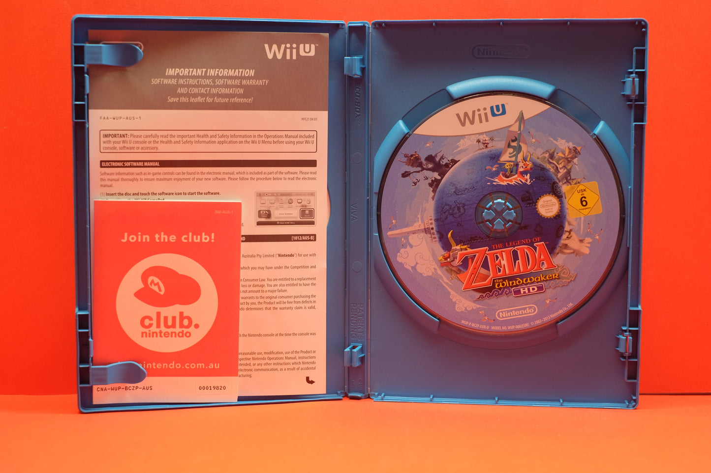 The Legend Of Zelda The Wind Waker HD - Nintendo Wii U - Pre-Owned
