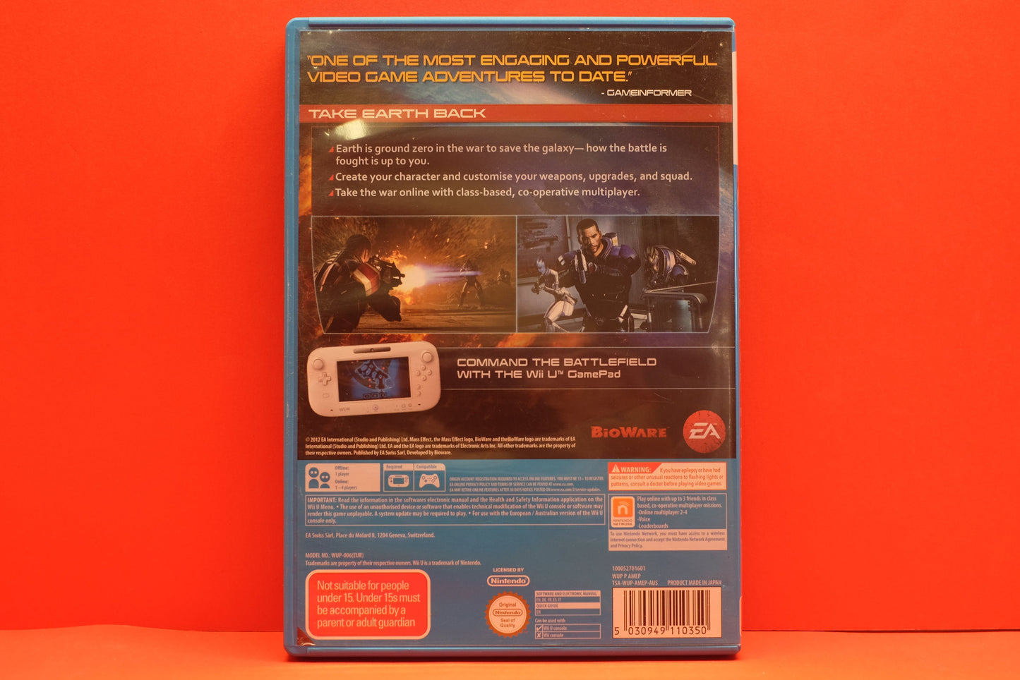 Mass Effect 3 - Nintendo Wii U - Pre-Owned