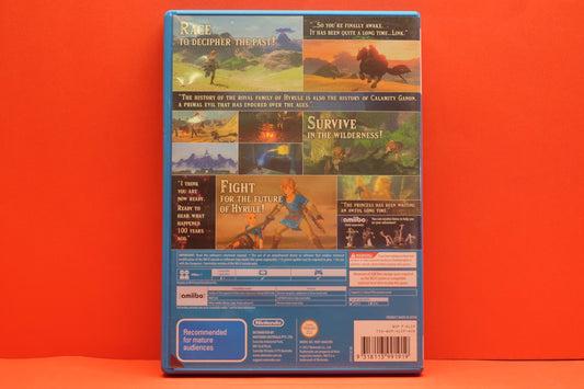 The Legend Of Zelda Breath Of The Wild - Nintendo Wii U - Pre-Owned