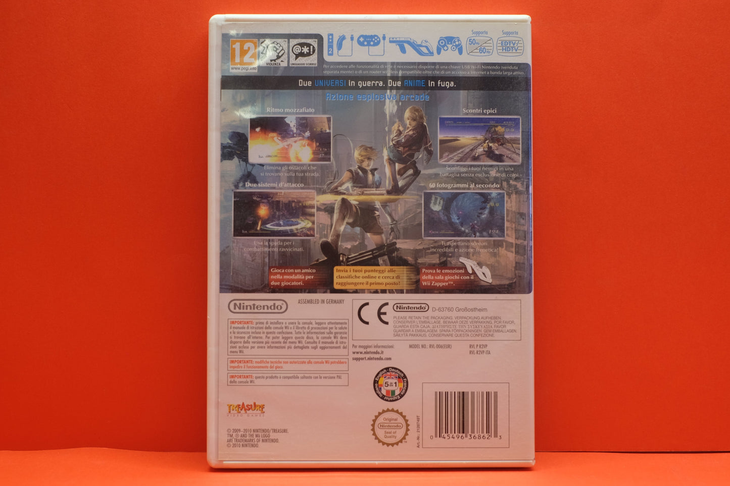Sin And Punishment Successor Of The Skies - Nintendo Wii - Pre-Owned