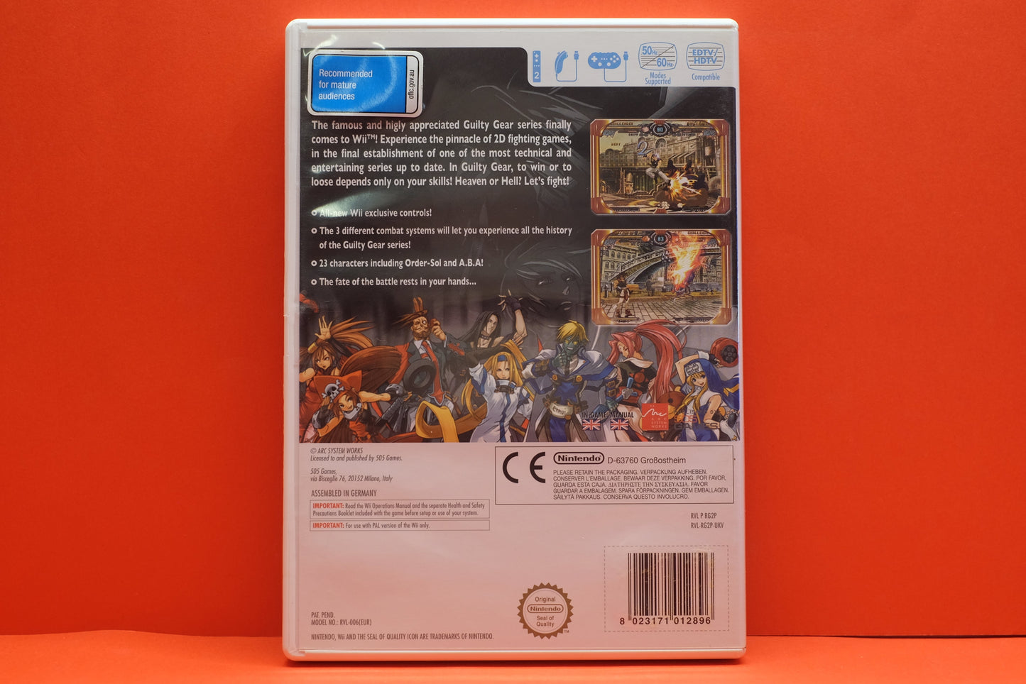 Guilty Gear XX Accent Core - Nintendo Wii - Pre-Owned
