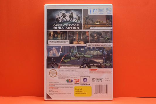 TMNT Teenage Mutant Ninja Turtles - Nintendo Wii - Pre-Owned
