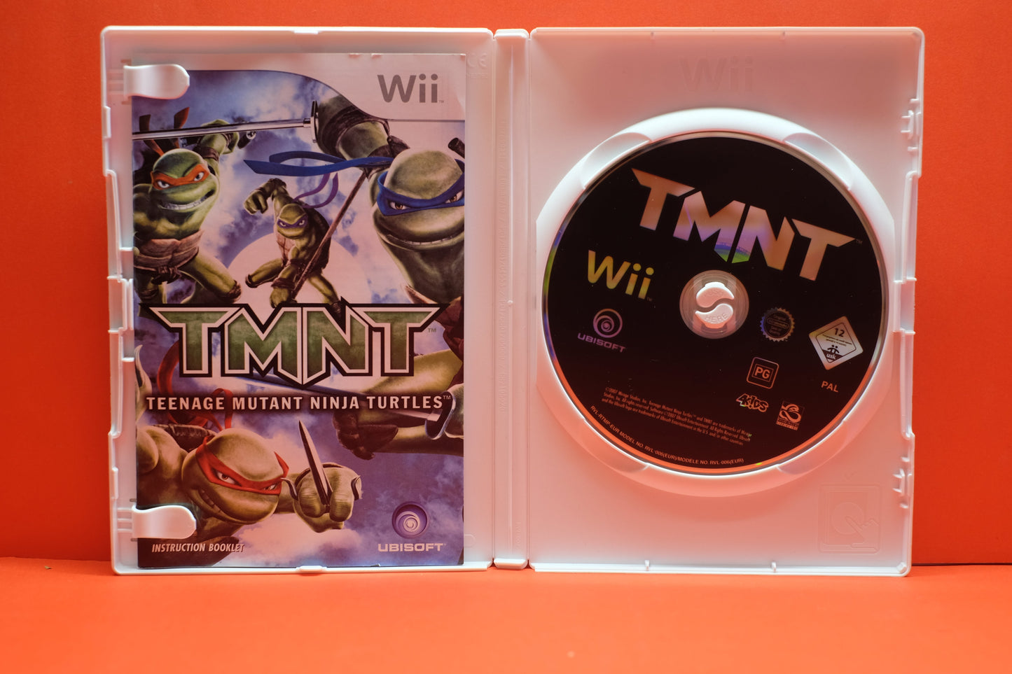 TMNT Teenage Mutant Ninja Turtles - Nintendo Wii - Pre-Owned