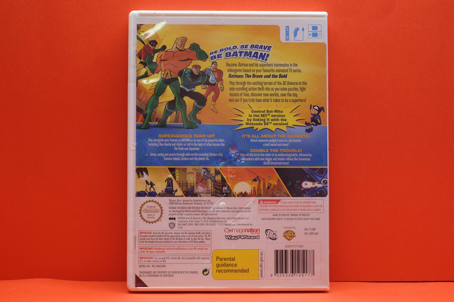 Batman The Brave And The Bold The Video game - Nintendo Wii - Pre-Owned