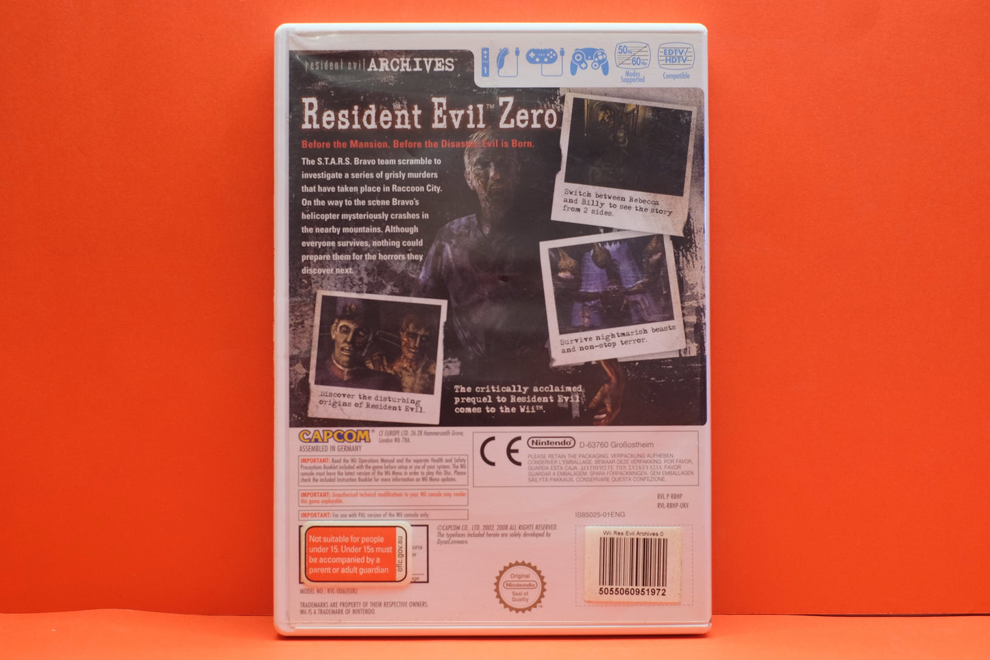 Resident Evil Zero - Nintendo Wii - Pre-Owned
