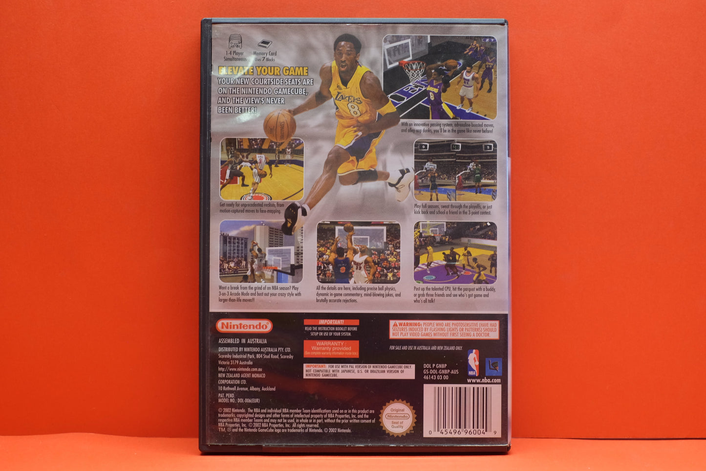NBA Courtside 2002 - Nintendo Gamecube - Pre-Owned