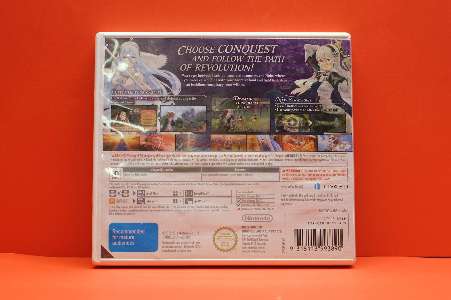 Fire Emblem Fates Conquest - Nintendo 3DS - Pre-Owned