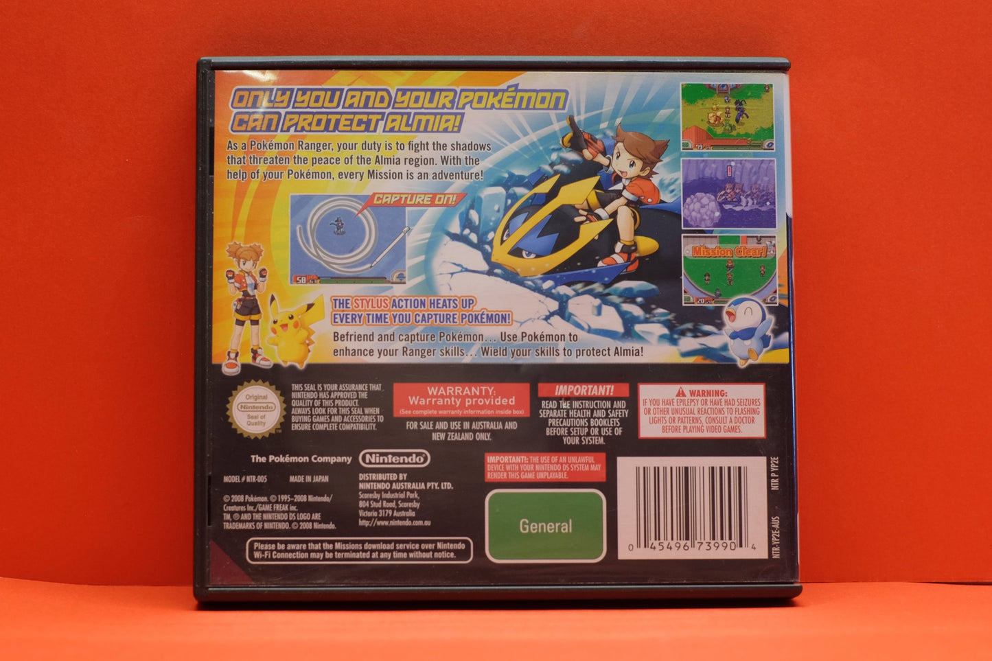 Pokemon Ranger Shadows Of Almia - Nintendo DS - Pre-Owned