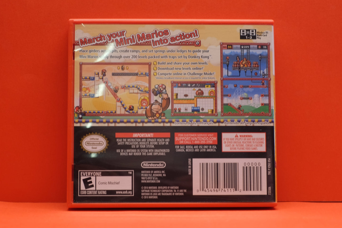 Mario VS Donkey Kong Mini-Land Mayhem! - Nintendo DS - Pre-Owned
