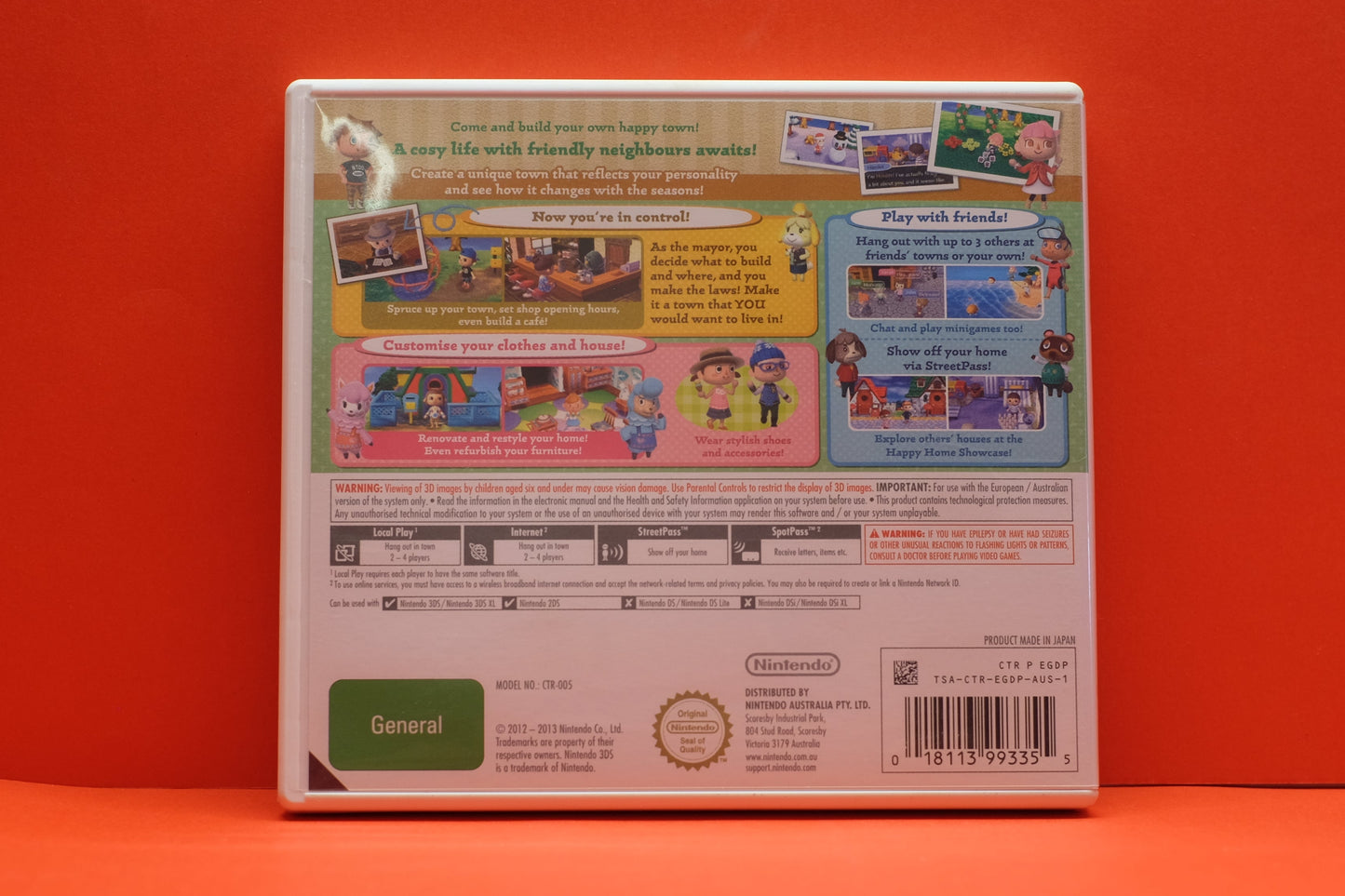 Animal Crossing New Leaf - Nintendo 3DS - Pre-Owned