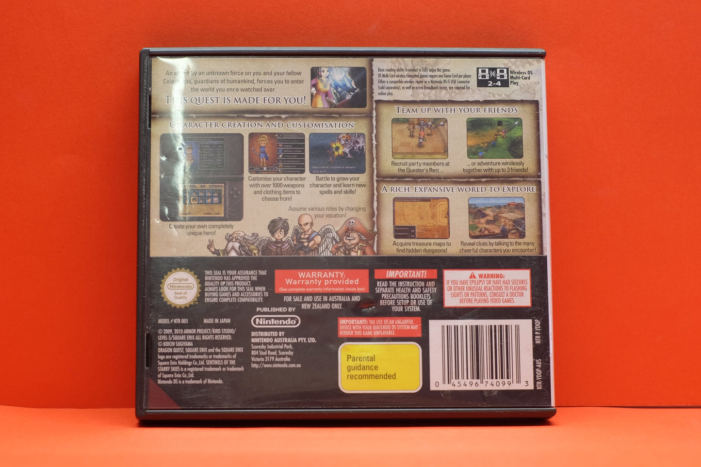 Dragon Quest Sentinels Of The Starry Skies - Nintendo DS - Pre-Owned