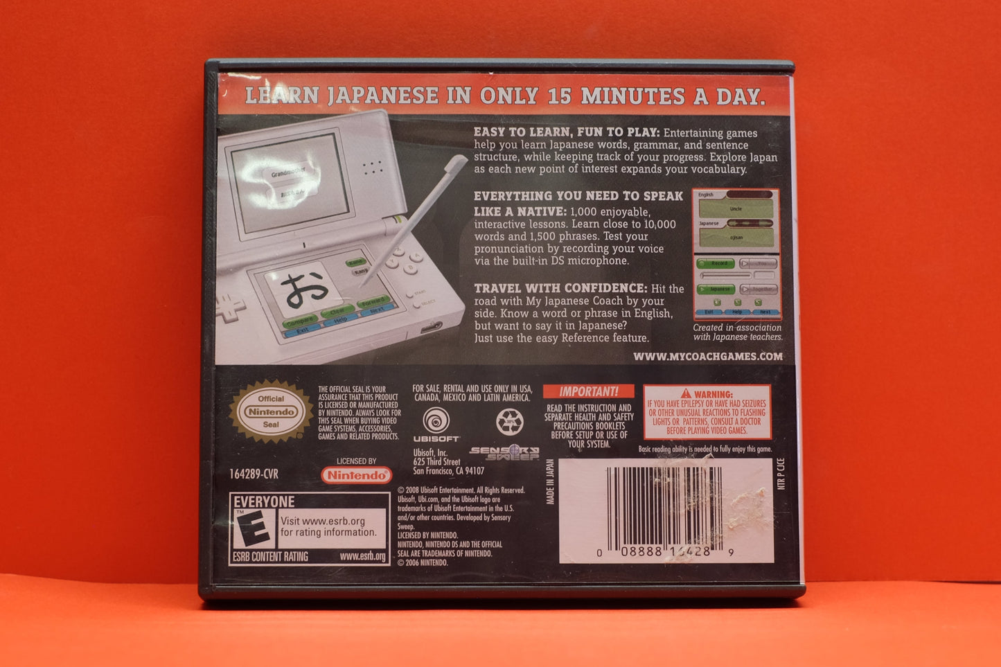 My Japanese Coach - Nintendo DS - Pre-Owned