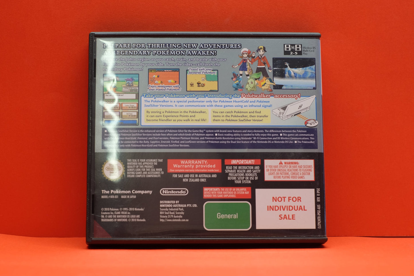 Pokemon Soulsilver Version - Nintendo DS - Pre-Owned