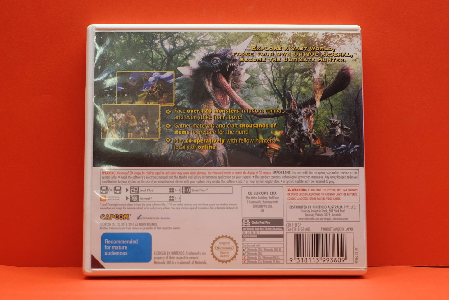 Monster Hunter 4 Ultimate - Nintendo 3DS - Pre-Owned