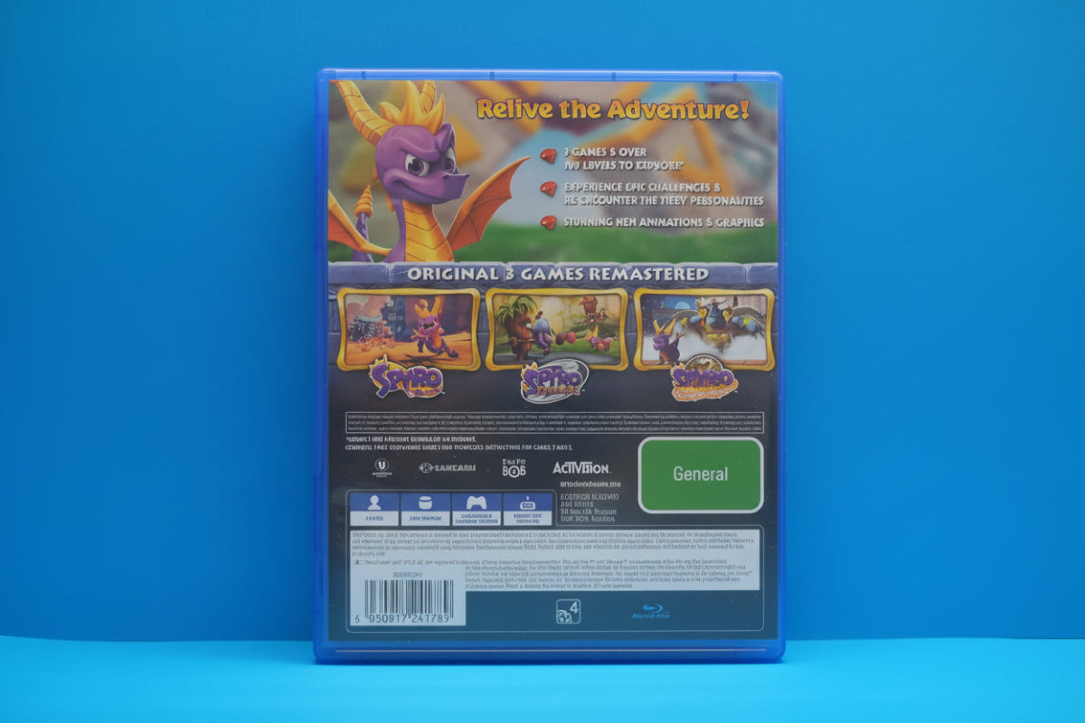 Spyro Reignited Trilogy - Playstation 4 - Pre-Owned