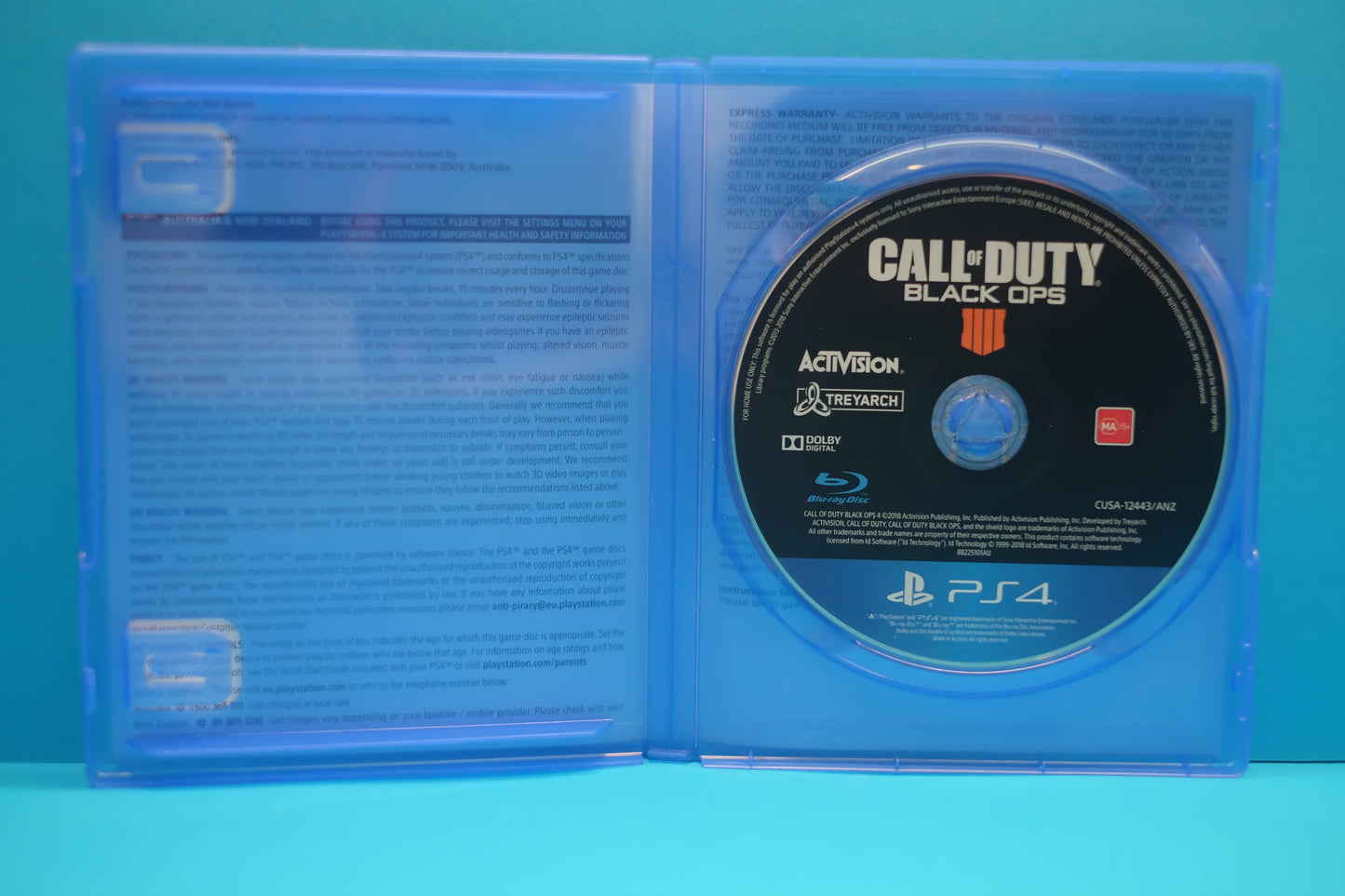 Call Of Duty Black Ops 4 - Playstation 4 - Pre-Owned