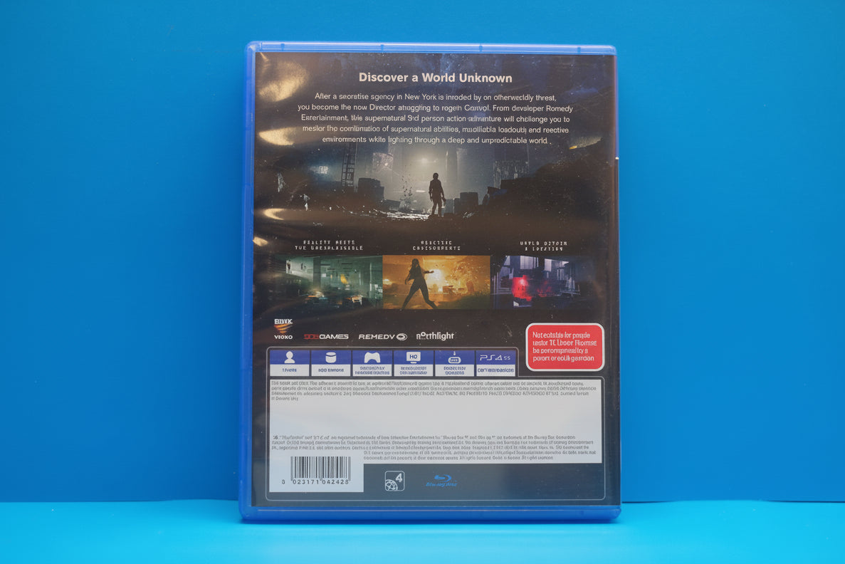 Control - Playstation 4 - Pre-Owned