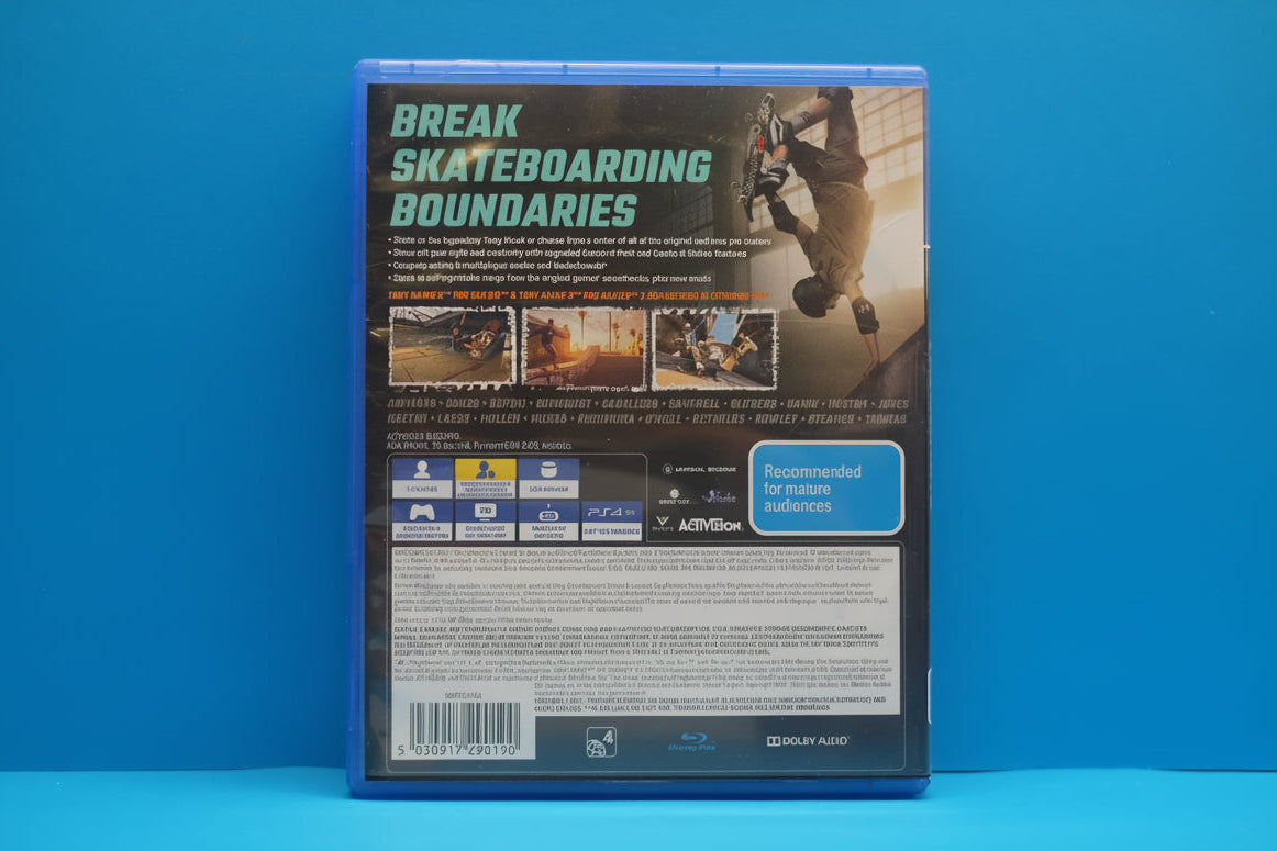 Tony Hawk's Pro Skater 1+2 - Playstation 4 - Pre-Owned