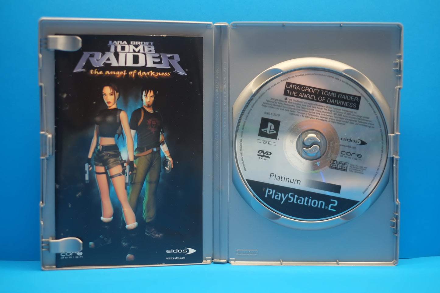 Lara Croft Tomb Raider The Angel Of Darkness (Platinum) - Playstation 2 - Pre-Owned
