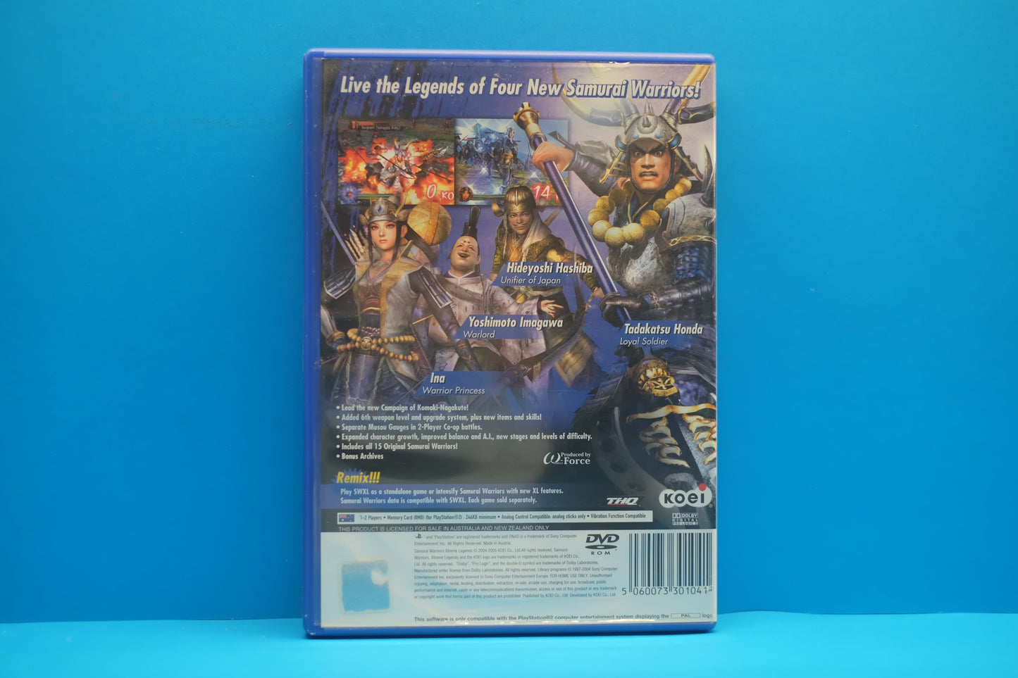 Xtreme Legends Samurai Warriors - Playstation 2 - Pre-Owned