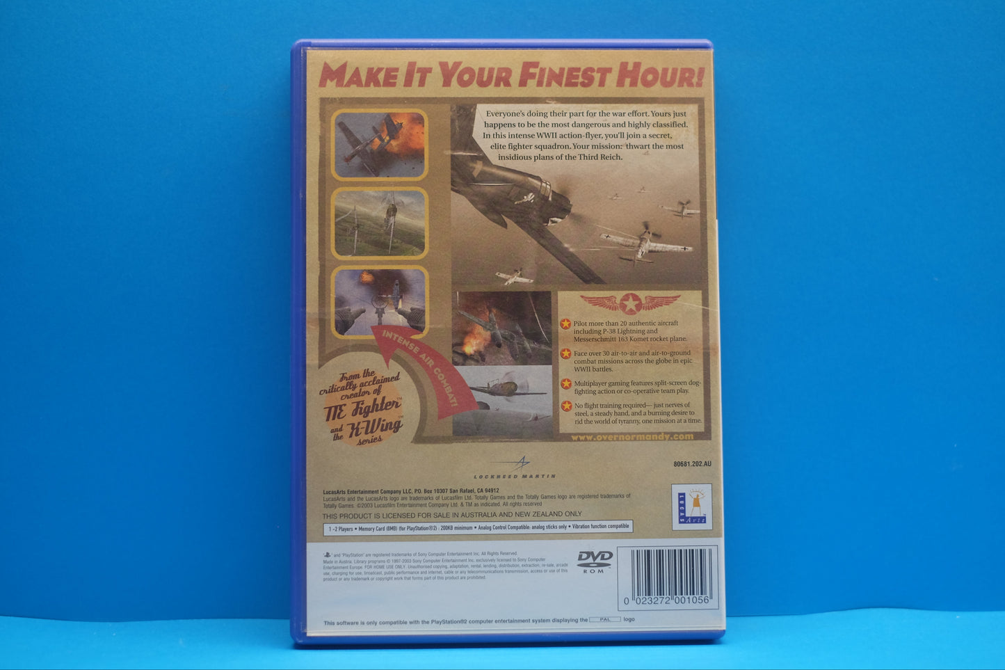 Secret Weapons Over Normandy - Playstation 2 - Pre-Owned
