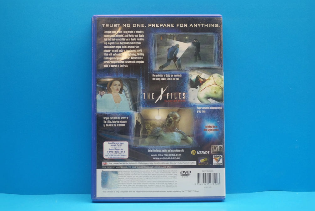 The X Files Resist Or Serve - Playstation 2 - Pre-Owned