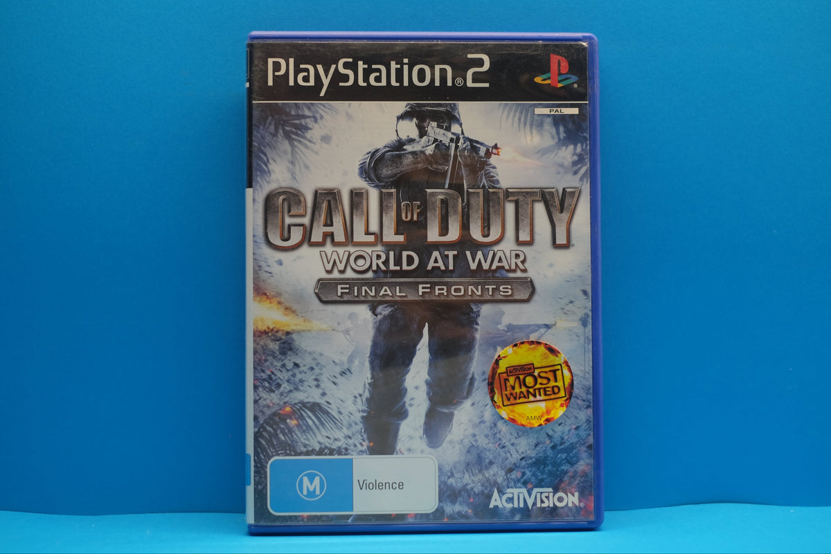 Call Of Duty World At War Final Fronts - Playstation 2 - Pre-Owned