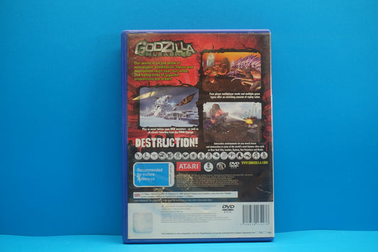 Godzilla Unleashed *No Manual* - Playstation 2 - Pre-Owned