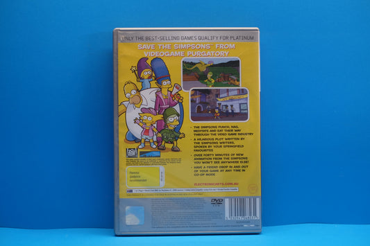 The Simpsons Game (Platinum) - Playstation 2 - Pre-Owned