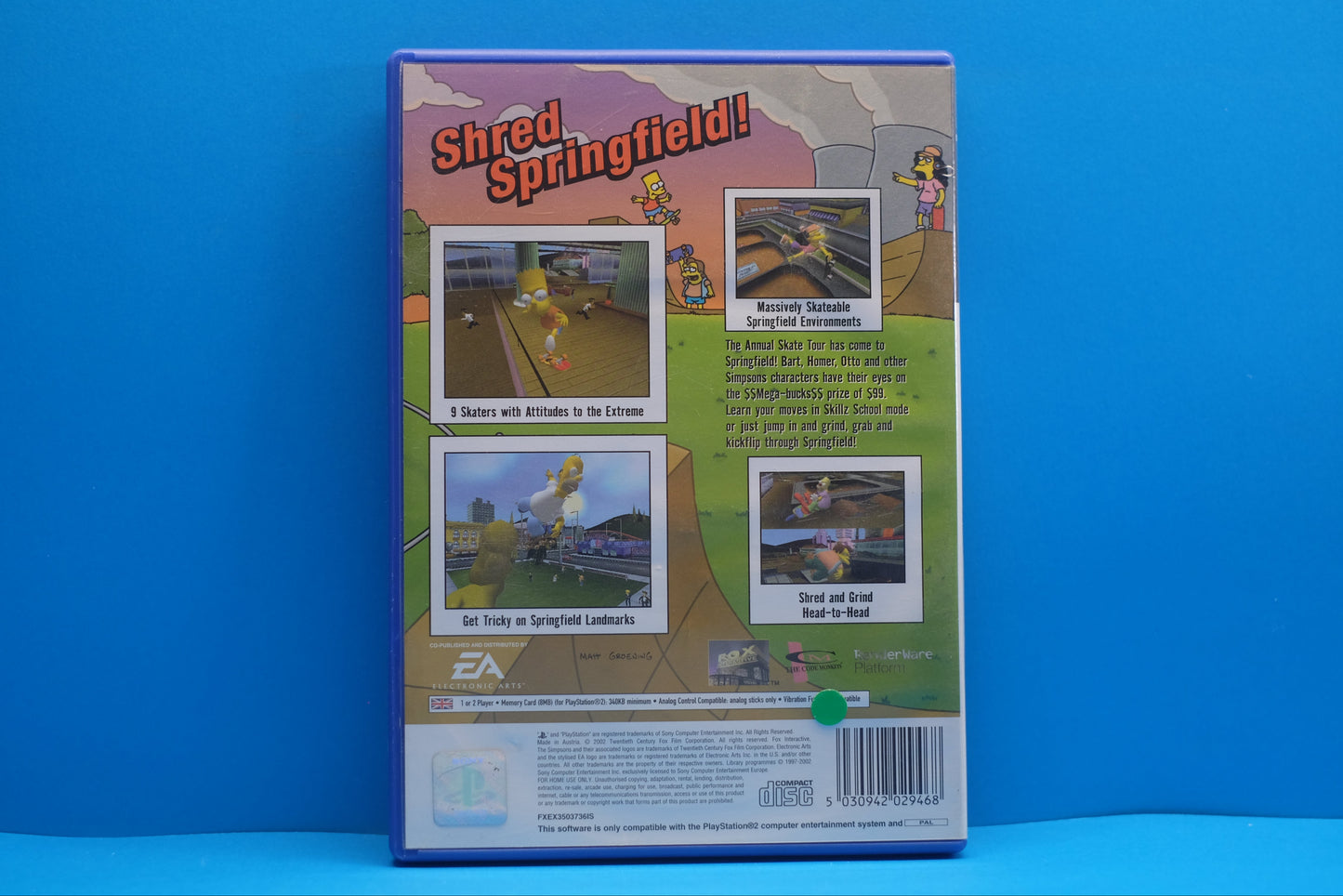 The Simpsons Skateboarding - Playstation 2 - Pre-Owned