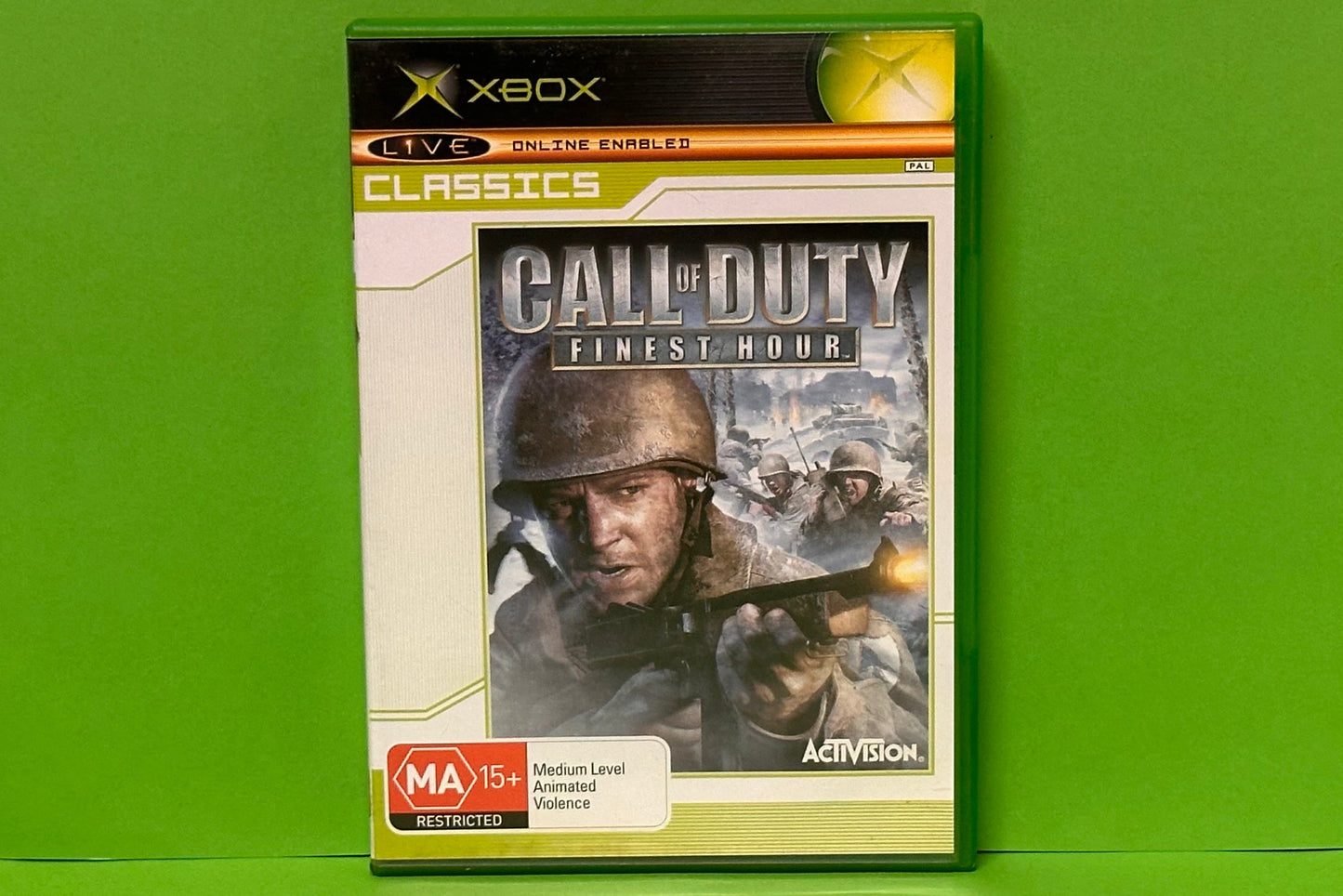 Call Of Duty Finest Hour - Xbox Original - Pre-Owned