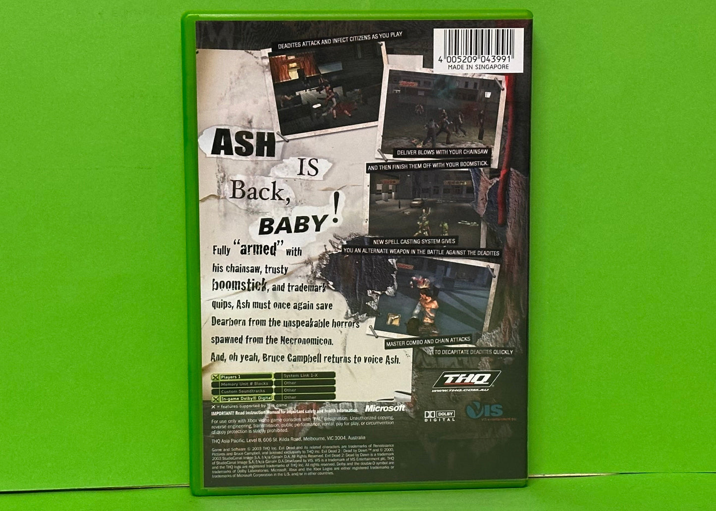Evil Dead A Fistful Of Boomstick - Xbox Original - Pre-Owned