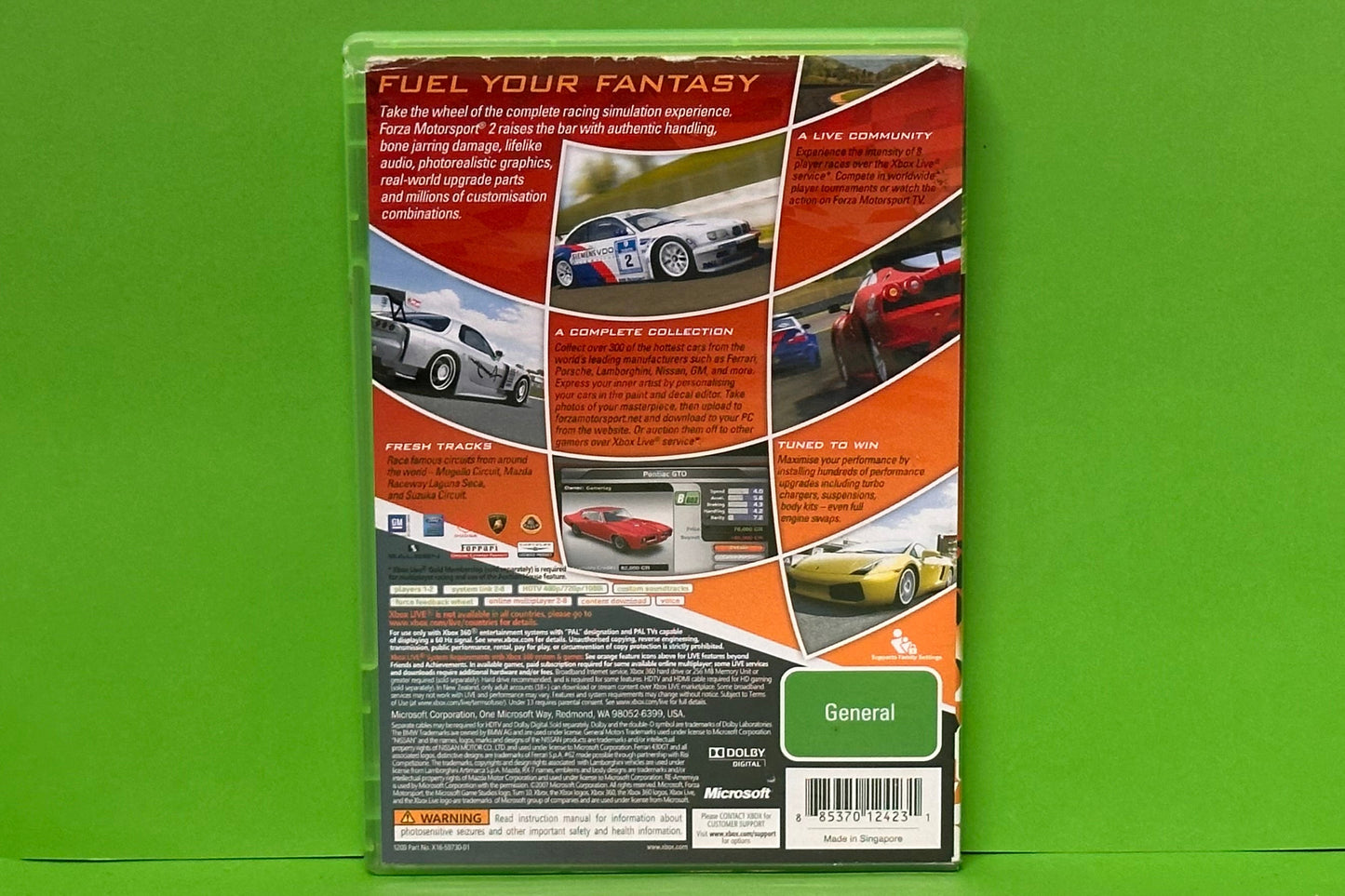 Forza Motorsport 2 - Xbox 360 - Pre-Owned